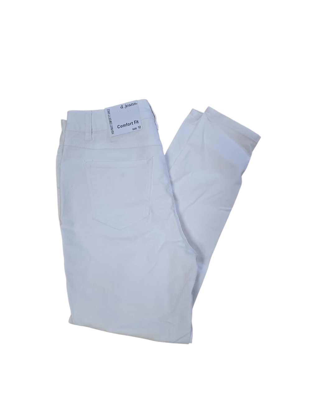 d. jeans White Skinny High Waist Jeans 12 NWT - Picture 4 of 4